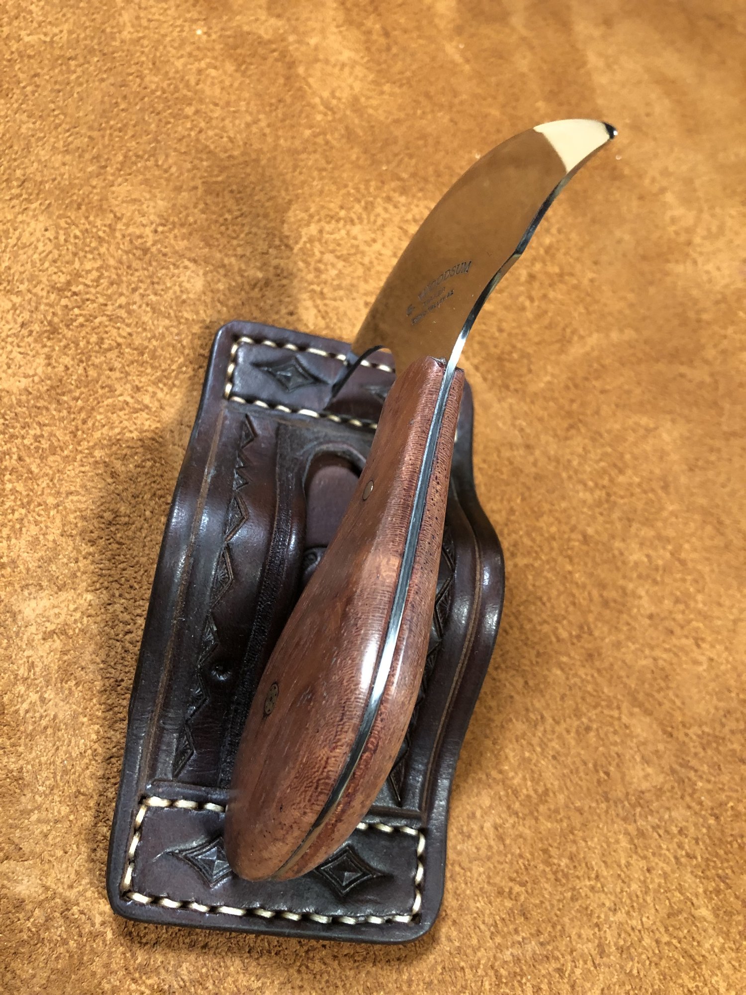 Handmade Leather Craft Knives — Crosswinds Forge